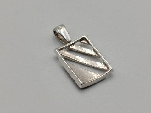 Piękna damska srebrna ażurowa zawieszka/wisiorek srebro biżuteria