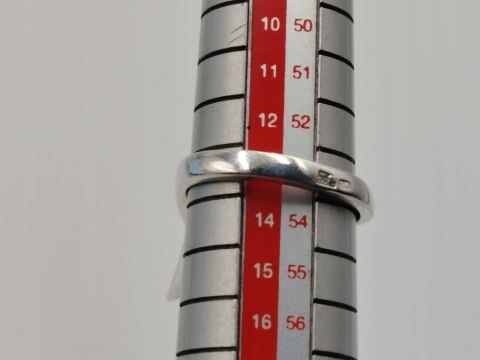 Piękny srebrny autorski damski pierścionek r.13 srebro 925 biżuteria