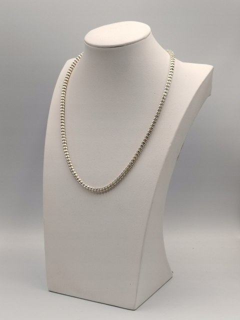 Piękny srebrny damski naszyjnik/łańcuszek SNAKE WĘŻYK ŻMIJKA srebro ITALY