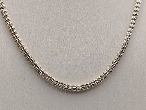 Piękny srebrny damski naszyjnik/łańcuszek SNAKE WĘŻYK ŻMIJKA srebro ITALY