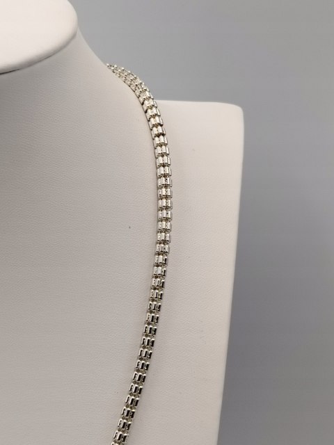 Piękny srebrny damski naszyjnik/łańcuszek SNAKE WĘŻYK ŻMIJKA srebro ITALY