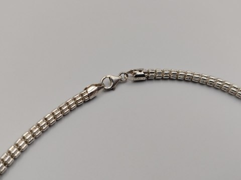 Piękny srebrny damski naszyjnik/łańcuszek SNAKE WĘŻYK ŻMIJKA srebro ITALY