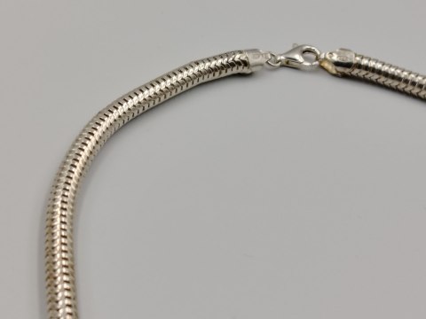 Piękny srebrny damski naszyjnik/łańcuszek SNAKE WĘŻYK ŻMIJKA srebro ITALY