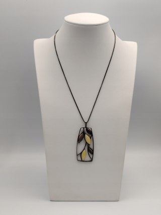 Piękny stary srebrny damski komplet wisiorek + łańcuszek biżuteria VINTAGE