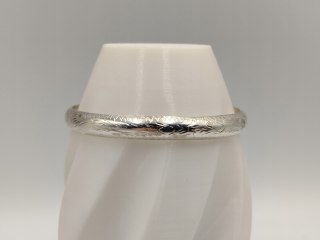 Stara srebrna damska bransoletka KOŁO BANGLA srebro 925 - biżuteria VINTAGE