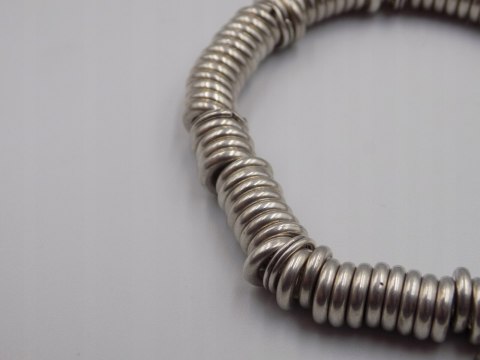 Srebrna firmowa damska bransoletka LINKS LONDON kółeczka srebro biżuteria