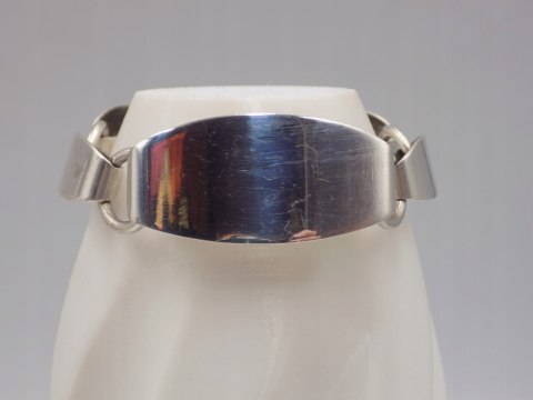 Stara piękna srebrna damska bransoletka srebro 800 - biżuteria VINTAGE