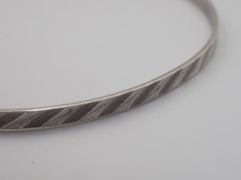 Stara srebrna damska bransoletka KOŁO BANGLA srebro 800 - biżuteria VINTAGE