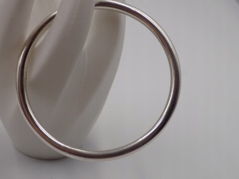 Stara srebrna damska bransoletka KOŁO BANGLA srebro 925 - biżuteria VINTAGE