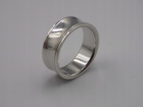 Stara srebrna piękna damska obrączka r. 10/11 srebro 925 VINTAGE biżuteria