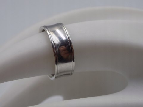 Stara srebrna piękna damska obrączka r. 10/11 srebro 925 VINTAGE biżuteria