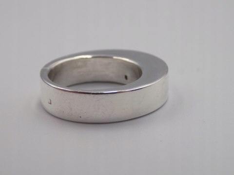 Stary srebrny piękny damski pierścionek/obrączka - r. 12 srebro 925 VINTAGE