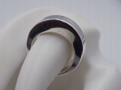 Stary srebrny piękny damski pierścionek/obrączka - r. 12 srebro 925 VINTAGE