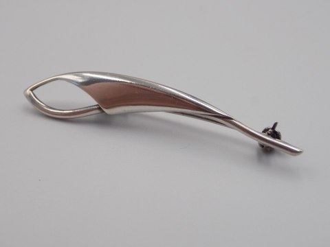 Piękna stara damska autorska srebrna broszka srebro 925 VINTAGE biżuteria