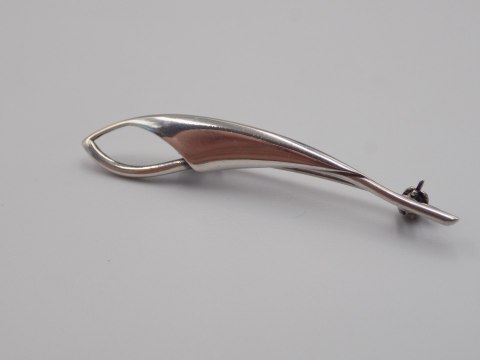 Piękna stara damska autorska srebrna broszka srebro 925 VINTAGE biżuteria