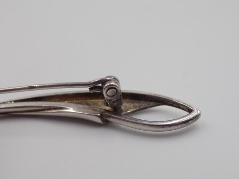 Piękna stara damska autorska srebrna broszka srebro 925 VINTAGE biżuteria