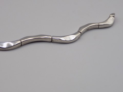 Piękna stara srebrna damska bransoletka - srebro 925 - biżuteria VINTAGE