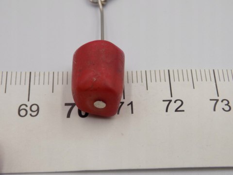 Piękne stare srebrne kolczyki KORALOWIEC srebro 925 VINTAGE biżuteria