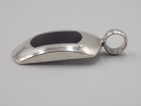 Piękny stary srebrny damski wisiorek/zawieszka EMALIA srebro 925 biżuteria