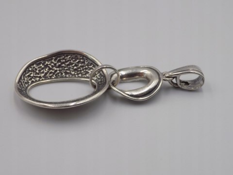 Piękny stary srebrny damski wisiorek/zawieszka srebro 925 biżuteria VINTAGE