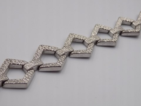 Stara piękna srebrna damska bransoletka srebro 835 VINTAGE biżuteria