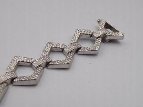 Stara piękna srebrna damska bransoletka srebro 835 VINTAGE biżuteria