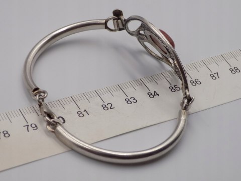 Stara srebrna bransoletka Piasek Pustyni srebro 925 VINTAGE biżuteria