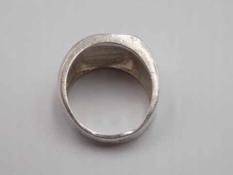 Stary damski srebrny pierścionek Ślimak roz. 12 srebro VINTAGE biżuteria