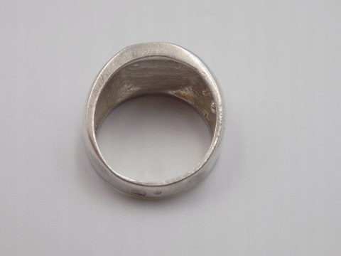 Stary damski srebrny pierścionek Ślimak roz. 12 srebro VINTAGE biżuteria