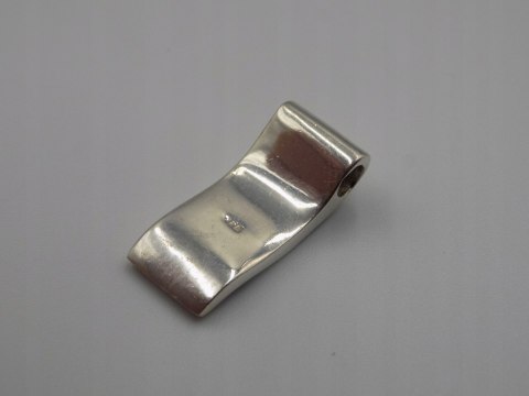 Stary srebrny damski wisiorek/zawieszka MASA PERŁOWA biżuteria VINTAGE