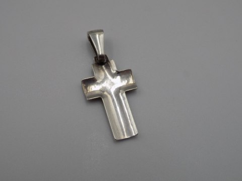 Stary srebrny wisiorek/zawieszka KRZYŻYK ITALY srebro 925 VINTAGE biżuteria