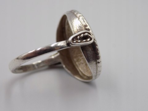 Bardzo stary, piękny, srebrny pierścionek roz. 16 srebro VINTAGE biżuteria