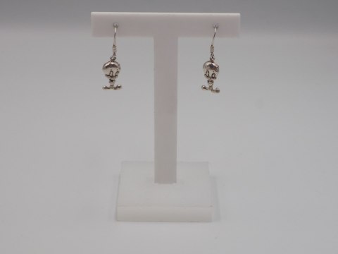 Piękne, damskie, dziecięce, srebrne kolczyki TWETTY srebro 925 biżuteria