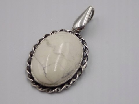 Stary damski srebrny wisiorek/zawieszka HOWLIT srebro 925 VINTAGE biżuteria