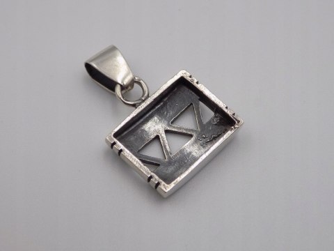 Stary, damski, srebrny wisiorek/zawieszka srebro 925 VINTAGE biżuteria