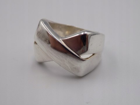 Stary, piękny, damski, srebrny pierścionek roz. 12 srebro VINTAGE biżuteria