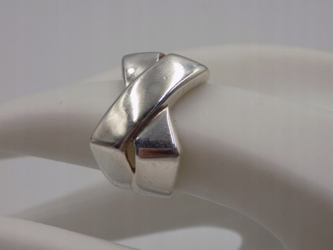 Stary, piękny, damski, srebrny pierścionek roz. 12 srebro VINTAGE biżuteria