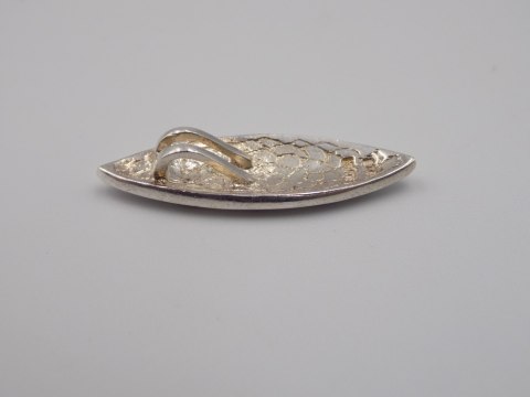 Stary, srebrny, damski wisiorek / zawieszka srebro 925 VINTAGE biżuteria