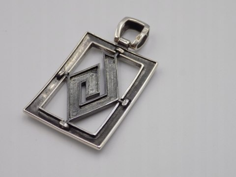 Stary, srebrny, damski, wisiorek/zawieszka srebro 925 VINTAGE biżuteria