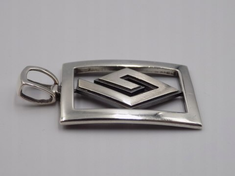 Stary, srebrny, damski, wisiorek/zawieszka srebro 925 VINTAGE biżuteria