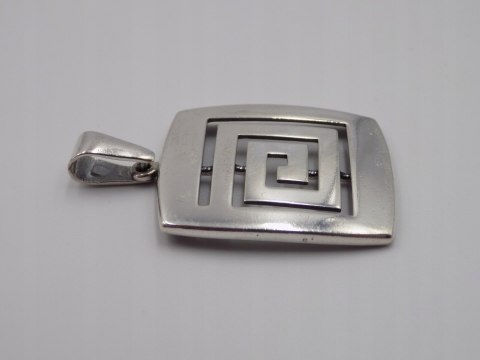 Stary, srebrny, damski wisiorek/zawieszka srebro 925 VINTAGE biżuteria