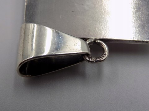 Stary, srebrny, wisiorek/zawieszka KORALOWIEC srebro 925 VINTAGE biżuteria