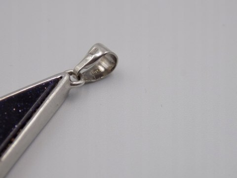 Stary, srebrny, wisiorek/zawieszka NOC KAIRU - srebro 925 VINTAGE biżuteria