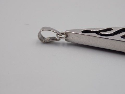 Stary, srebrny, wisiorek/zawieszka NOC KAIRU - srebro 925 VINTAGE biżuteria