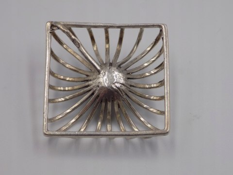 Damski, srebrny wisiorek / zawieszka niebieskie oczko, srebro 925 biżuteria