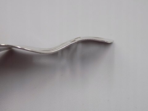 Piękny, damski, srebrny, falisty wisiorek / zawieszka KWIAT - srebro 925