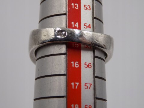 Piękny, srebrny, damski pierścionek CYRKONIE -roz. 14/15 - srebro biżuteria