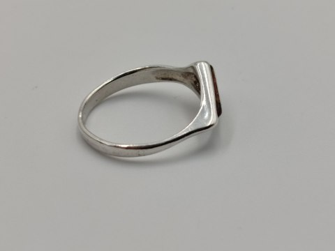 Piękny stary srebrny damski pierścionek BURSZTYN r.15 biżuteria VINTAGE