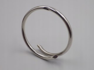 Stara, piękna, damska srebrna bransoletka KOŁO BANGLA srebro 925 biżuteria